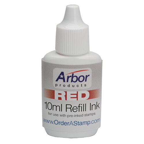 Stamp Refill Ink - Red Ink | Abel Supply