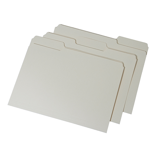 Interior Height Manila File Folders - 1/3 Cut - Letter | Abel Supply
