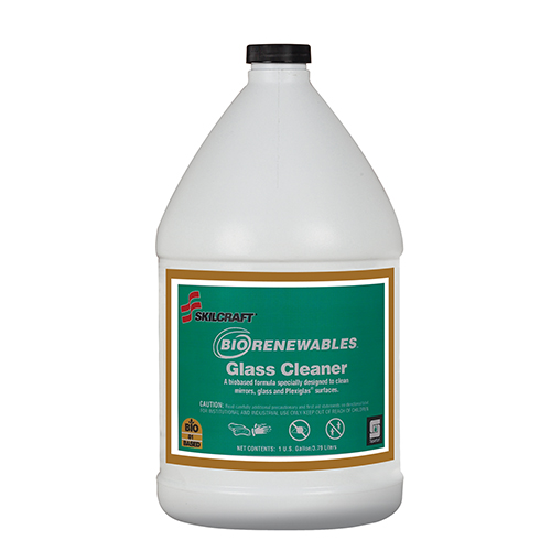 SKILCRAFT® Spartan® BioRenewables® Glass Cleaner 1 Gallon Bottle